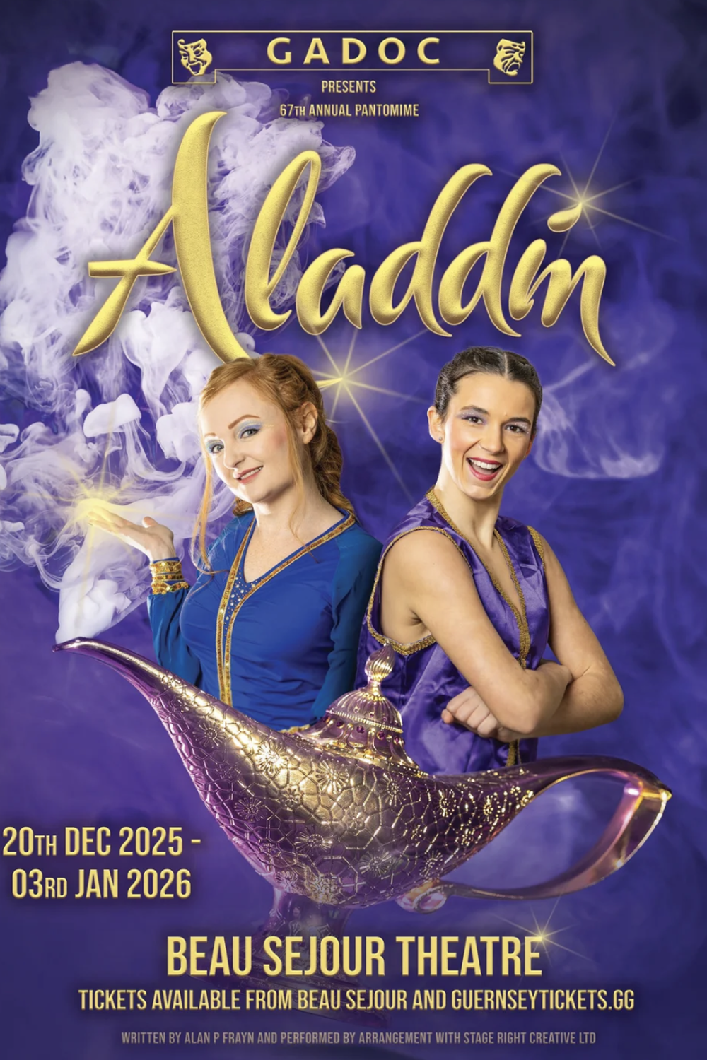 Poster for GADOC Presents: Aladdin