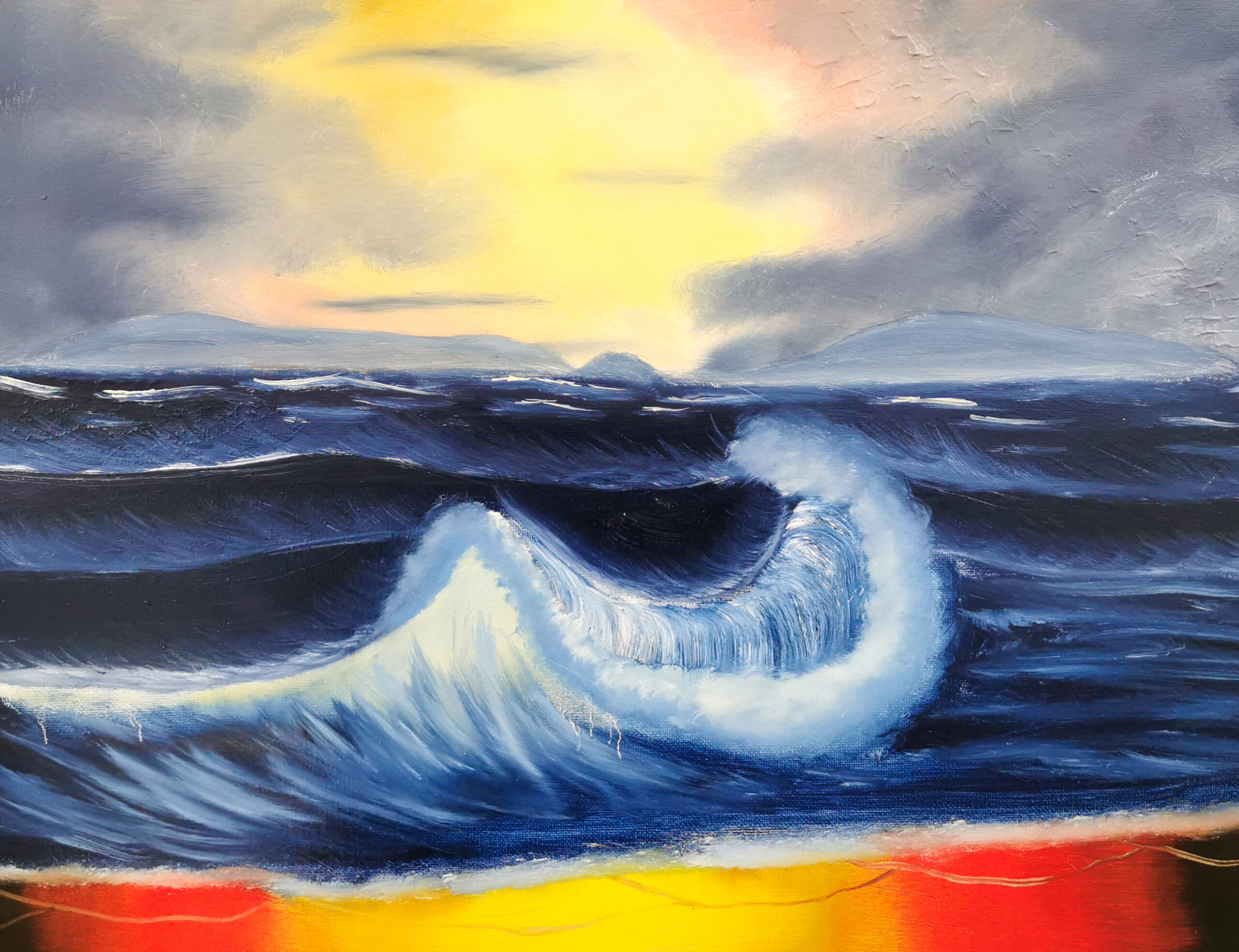 Joyful Paint Along Inspired by Bob Ross