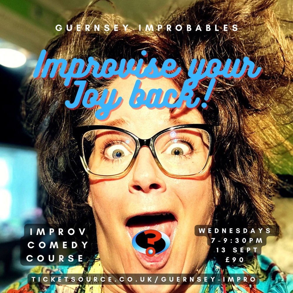 Poster for Guernsey Improbables - Improv comedy course