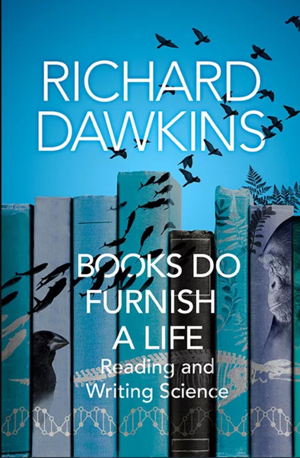 Poster for GLF presents Books Do Furnish a Life - Reading and Writing Science Fiction, by Richard Dawkins