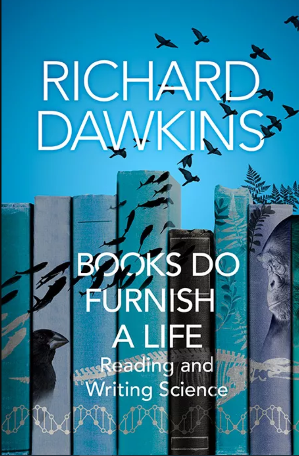Poster for GLF presents Books Do Furnish a Life - Reading and Writing Science Fiction, by Richard Dawkins
