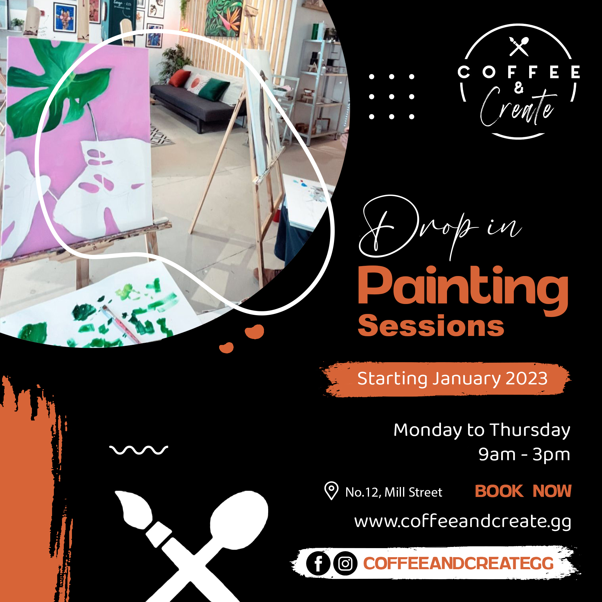 Drop In Sessions Coffee & Create