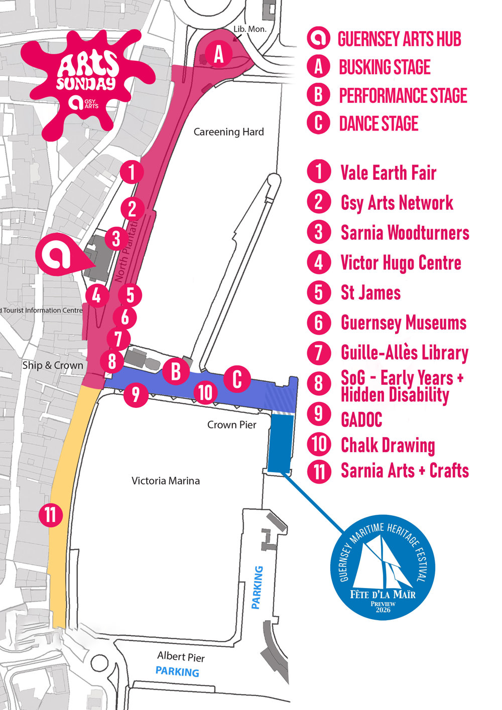 Poster for Arts Sunday 2026
