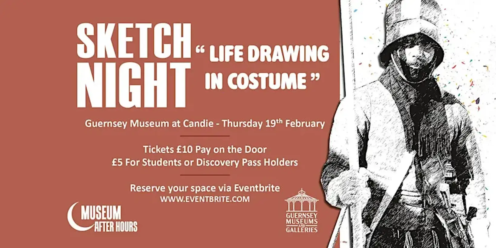 Museum After hours - "Life Drawing in Costume” Sketch Night