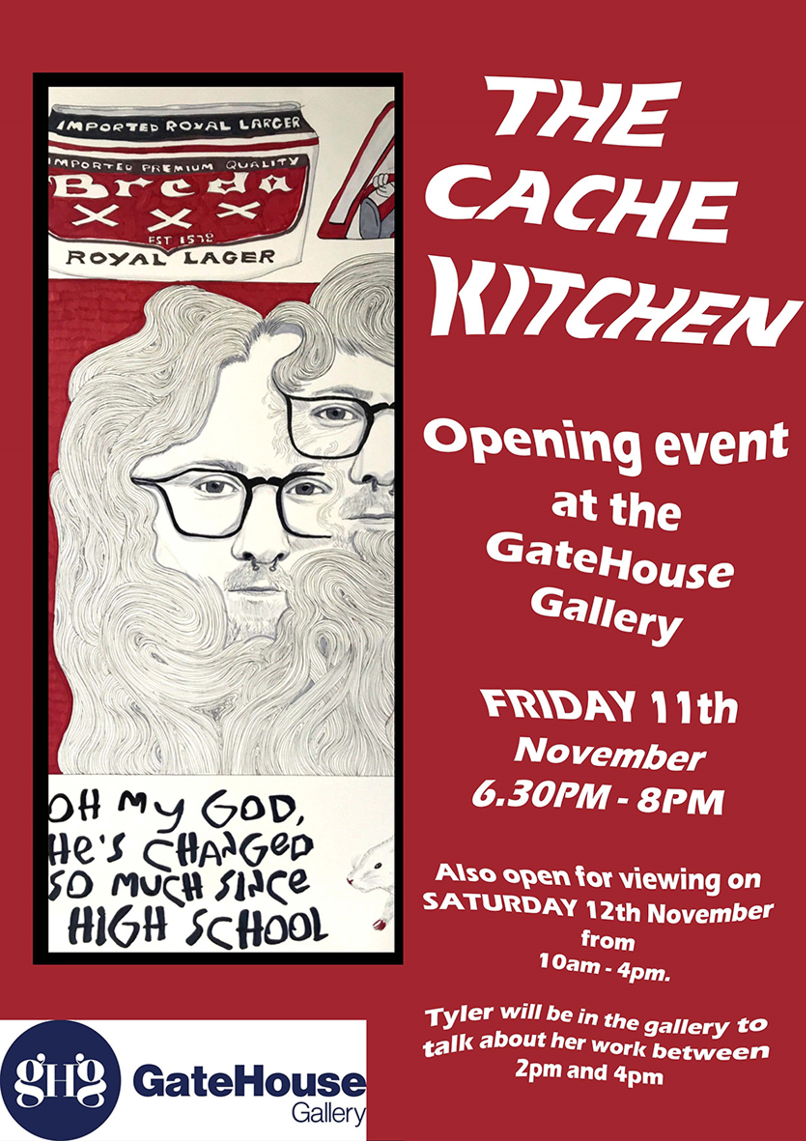 The Cache Kitchen at the Gatehouse Gallery