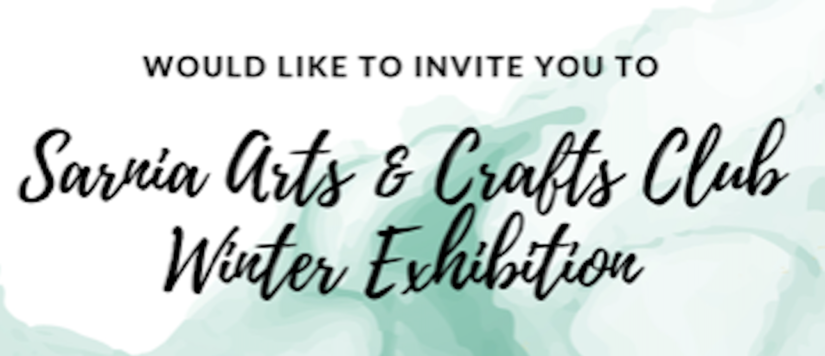 Sarnia Arts & Crafts Winter Exhibition