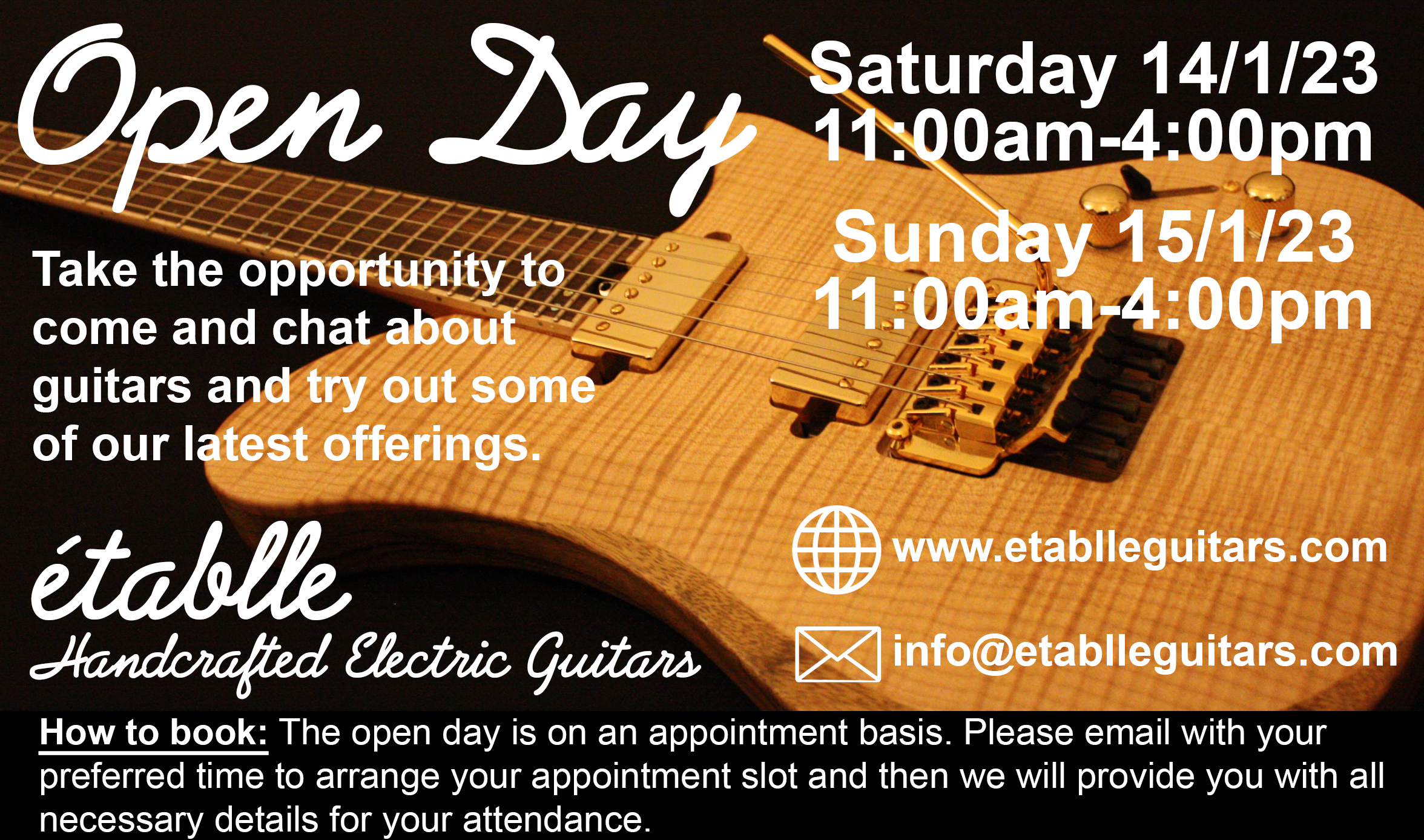 établle Guitars Open Day