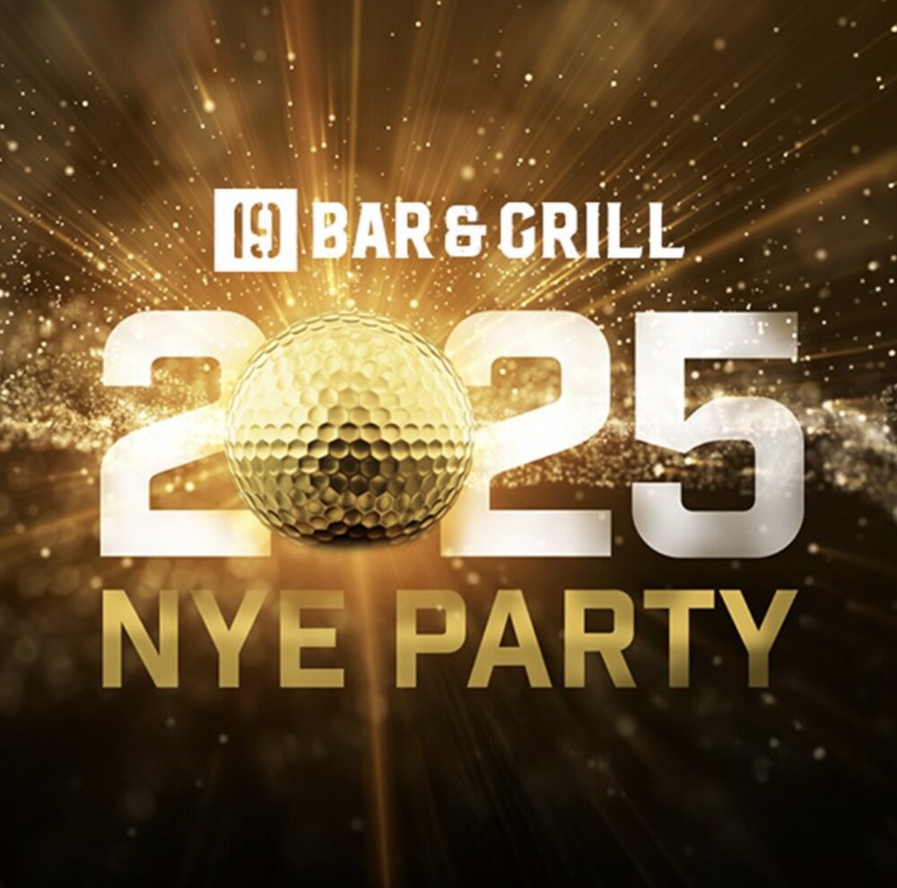 Poster for Nineteen Bar & Grill New Year's Eve Party