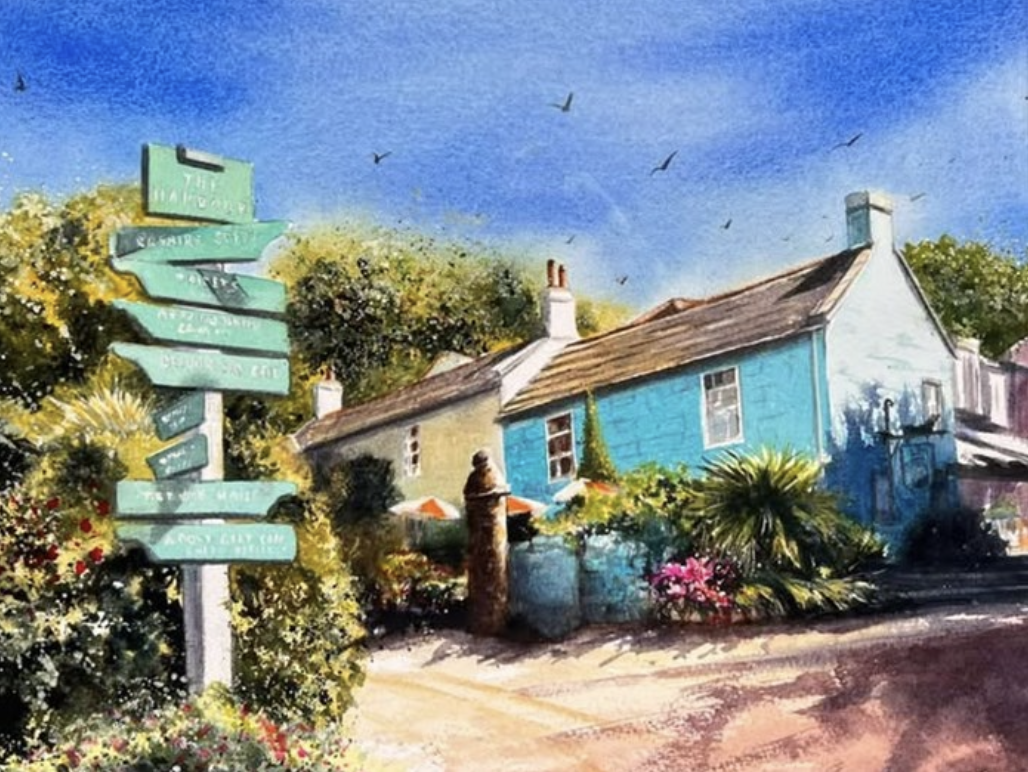 7-night art retreat in Herm