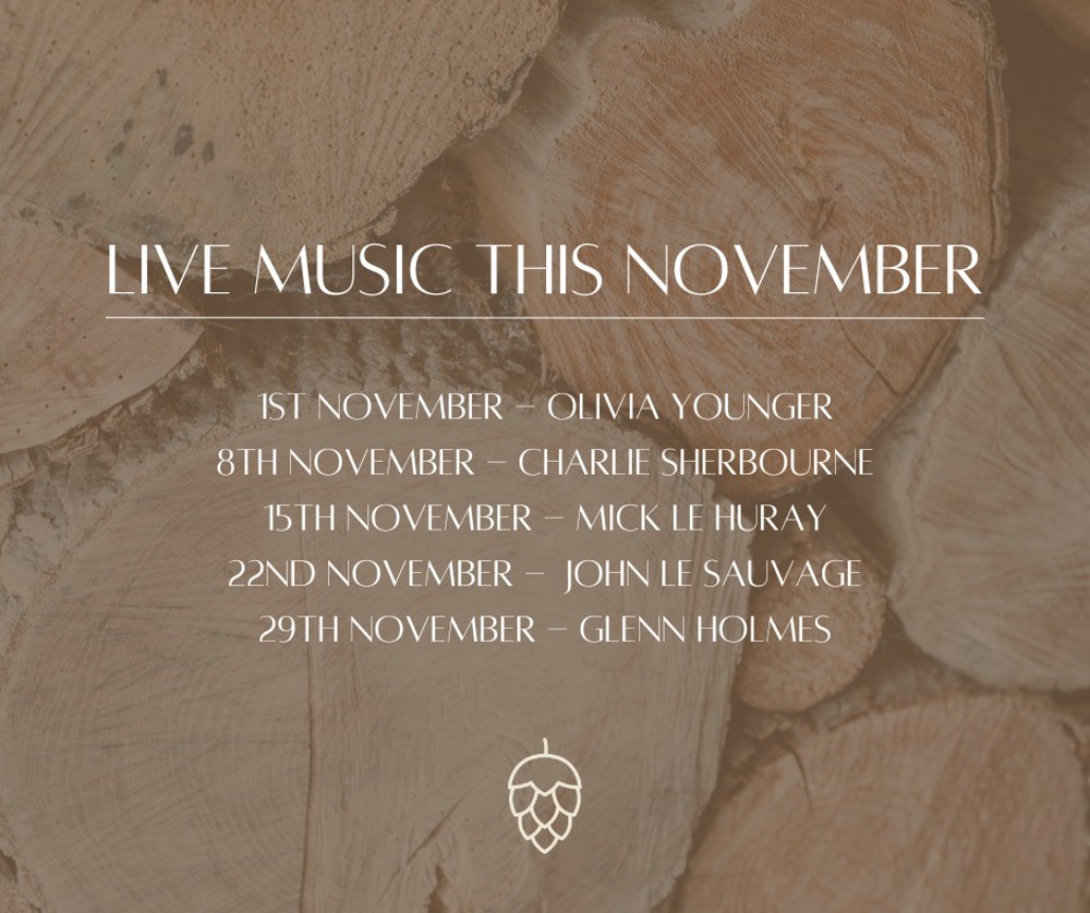 Poster for Live music at Les Douvres!