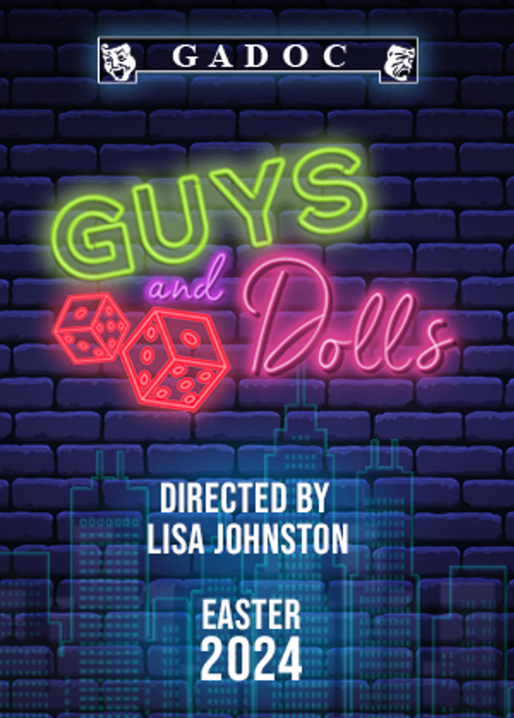 Poster for GADOC Presents: Guys and Dolls