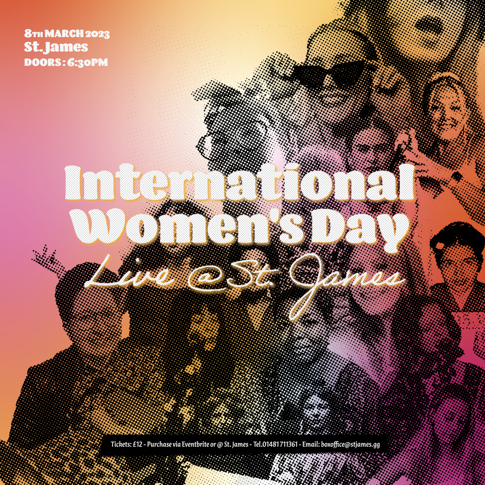 Poster for International Women's Day at St James