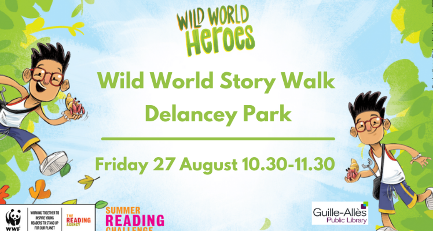 Wild World Story Walk at Delancey Park