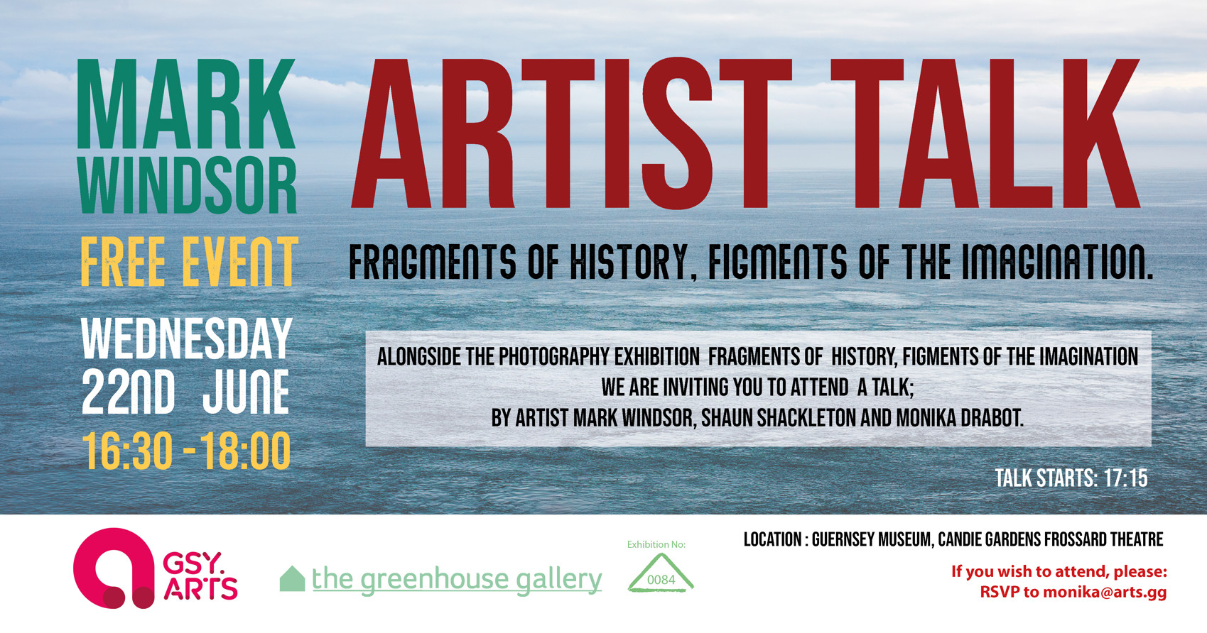 Guernsey Arts: Invitation to an Artist Talk – Mark Windsor