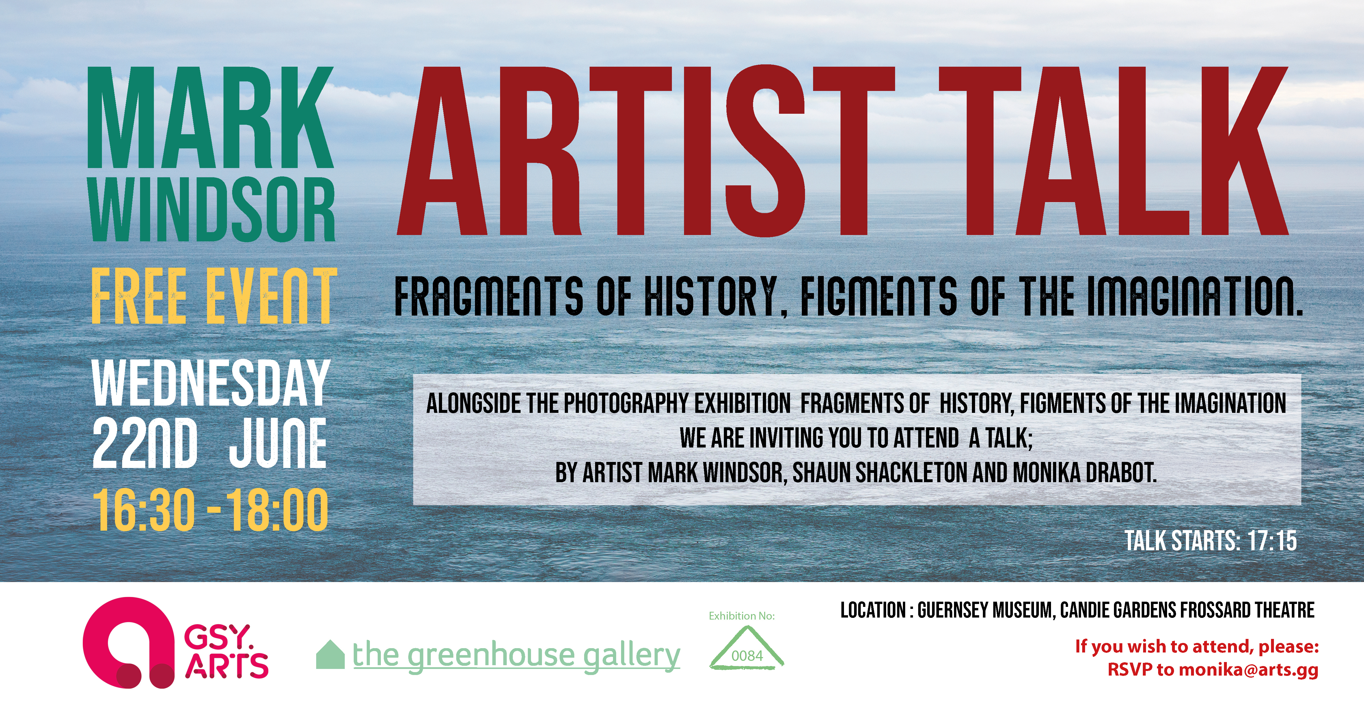 Guernsey Arts: Invitation to an Artist Talk – Mark Windsor