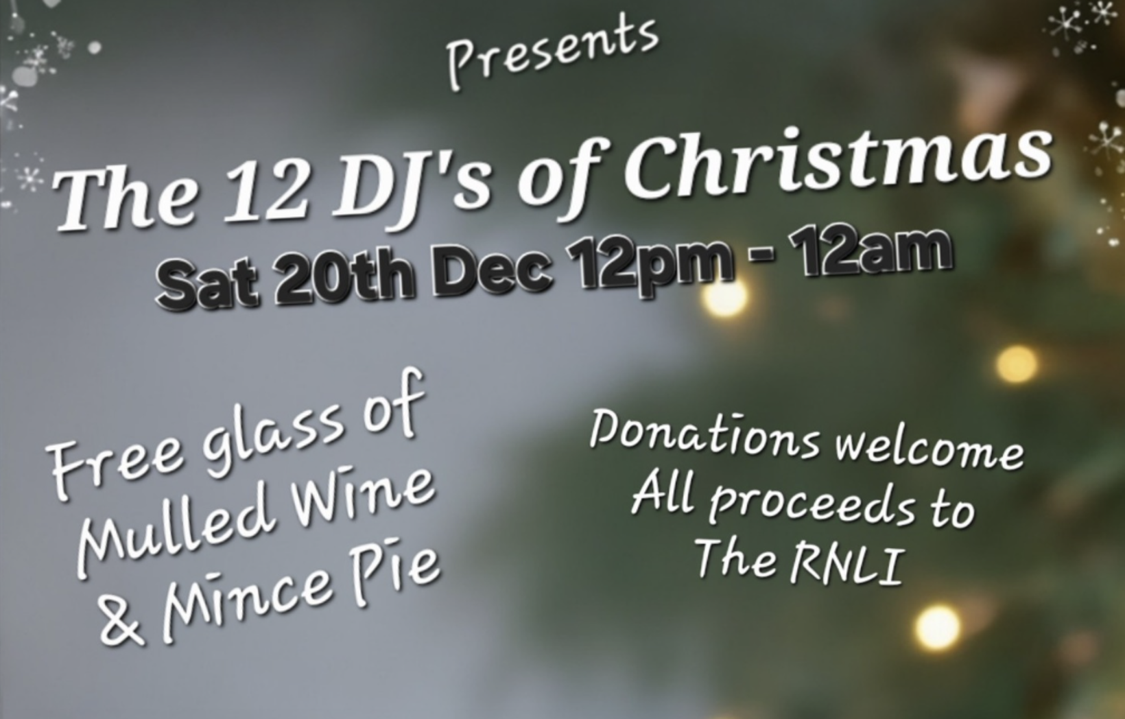 The 12 DJ's of Christmas