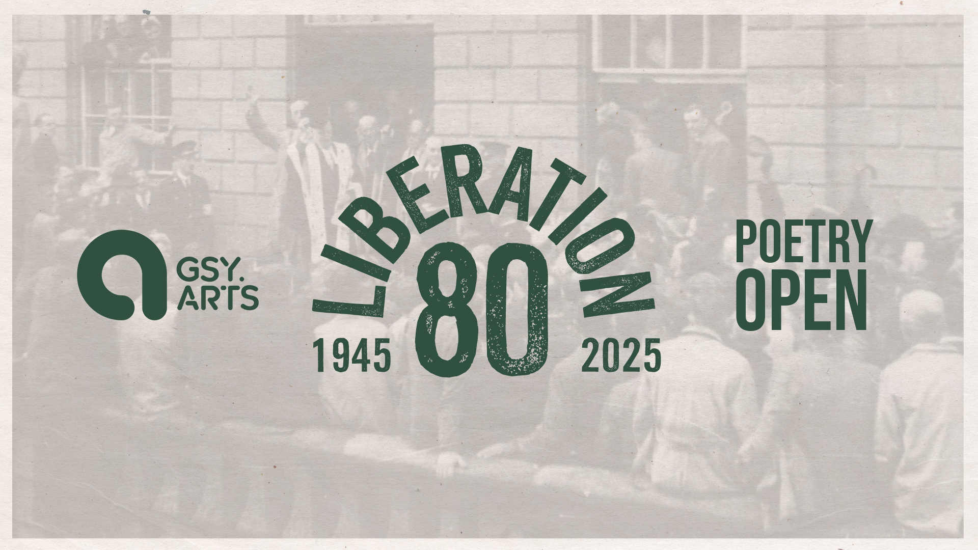 Liberation 80th Poetry Open - SUBMISSIONS NOW OPEN!