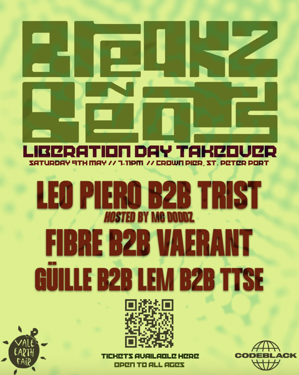Poster for Breakz & Beats Lib Day Takeover