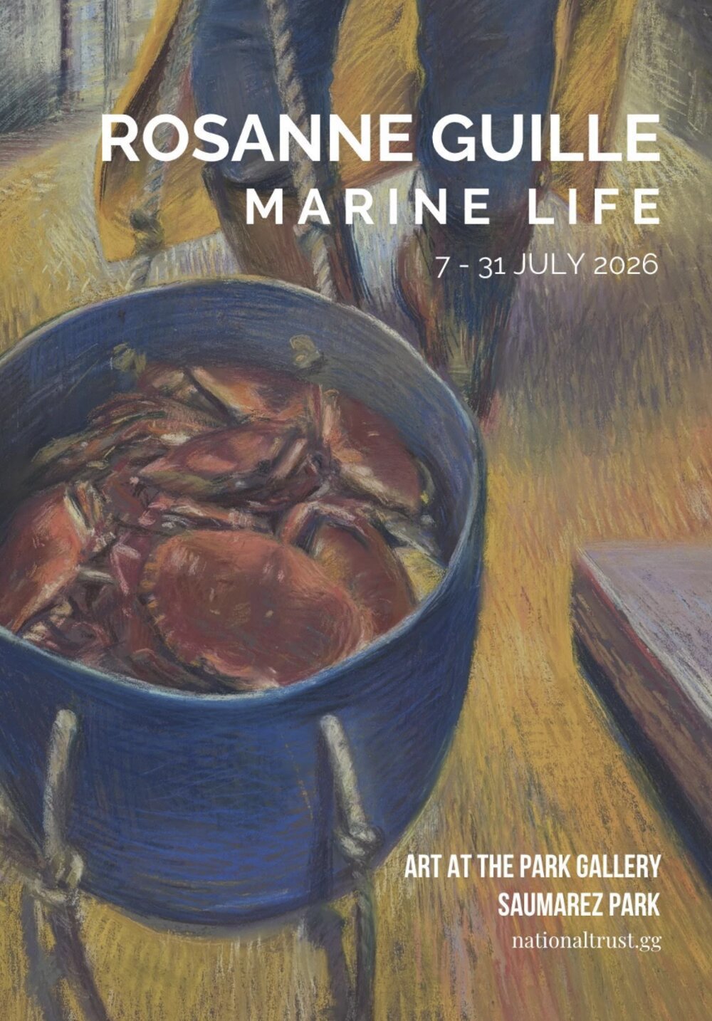 Poster for Art at the Park: Marine Life by Rosanne Guille