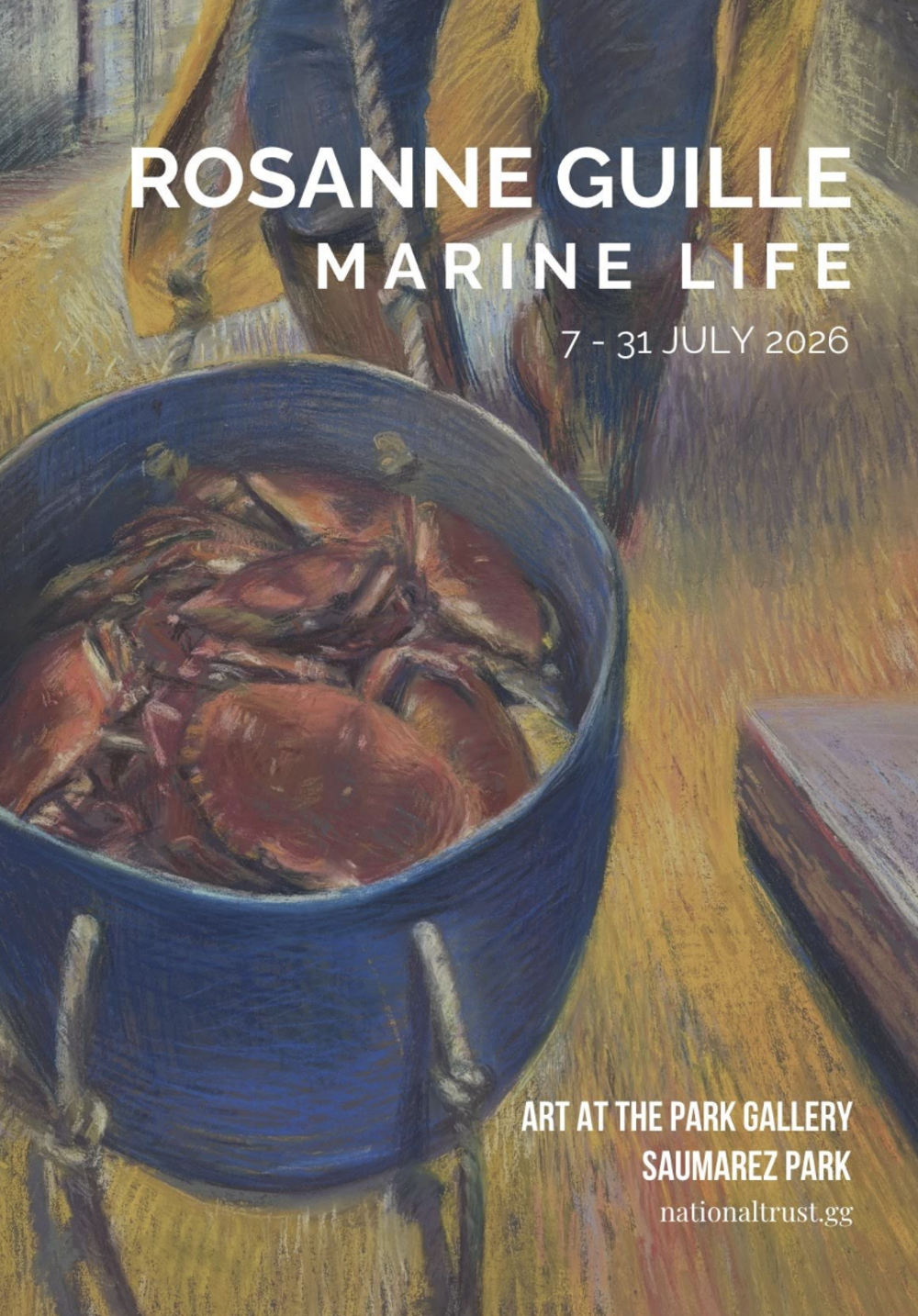 Poster for Art at the Park: Marine Life by Rosanne Guille