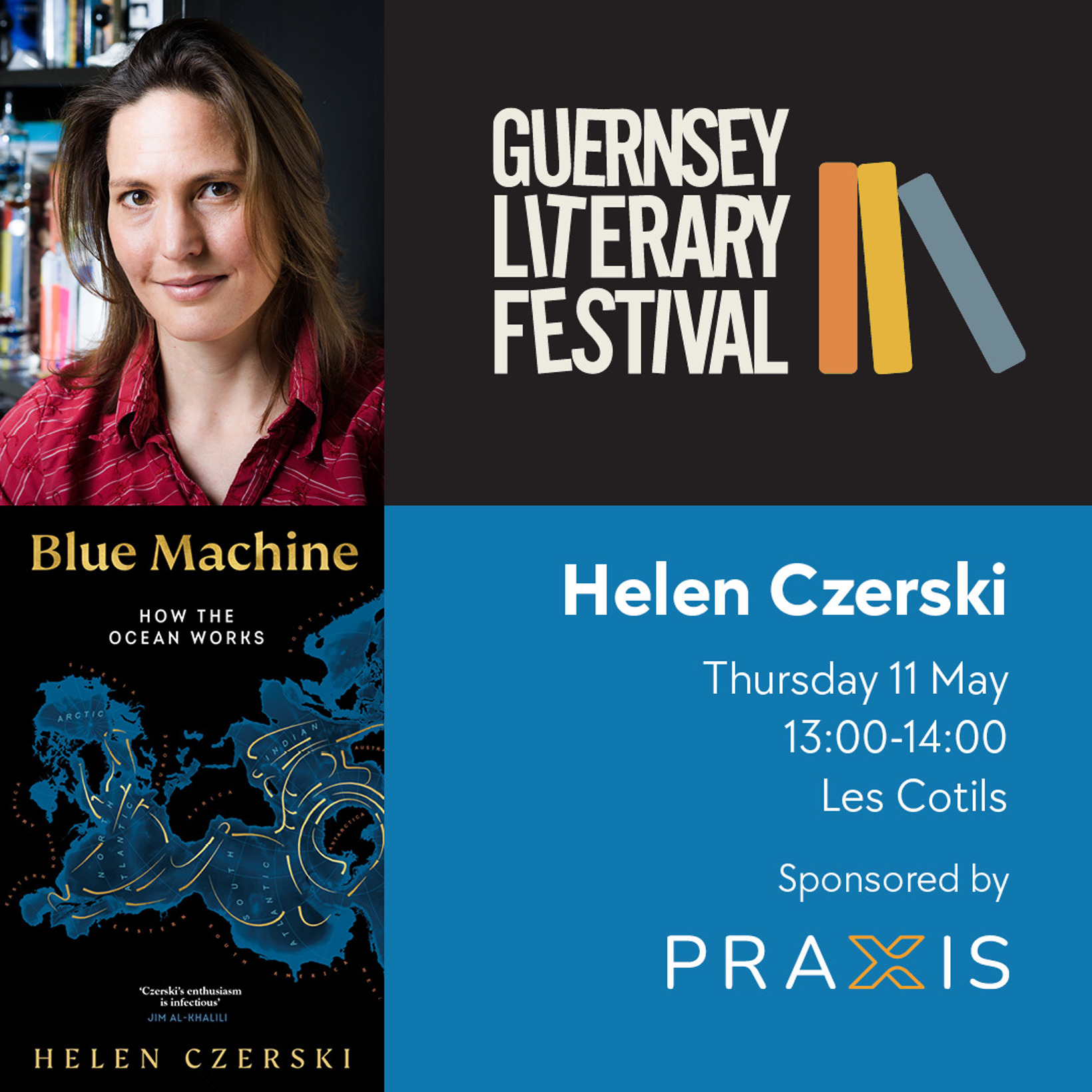 Blue Machine – How the Ocean Works - Guernsey Literary Festival