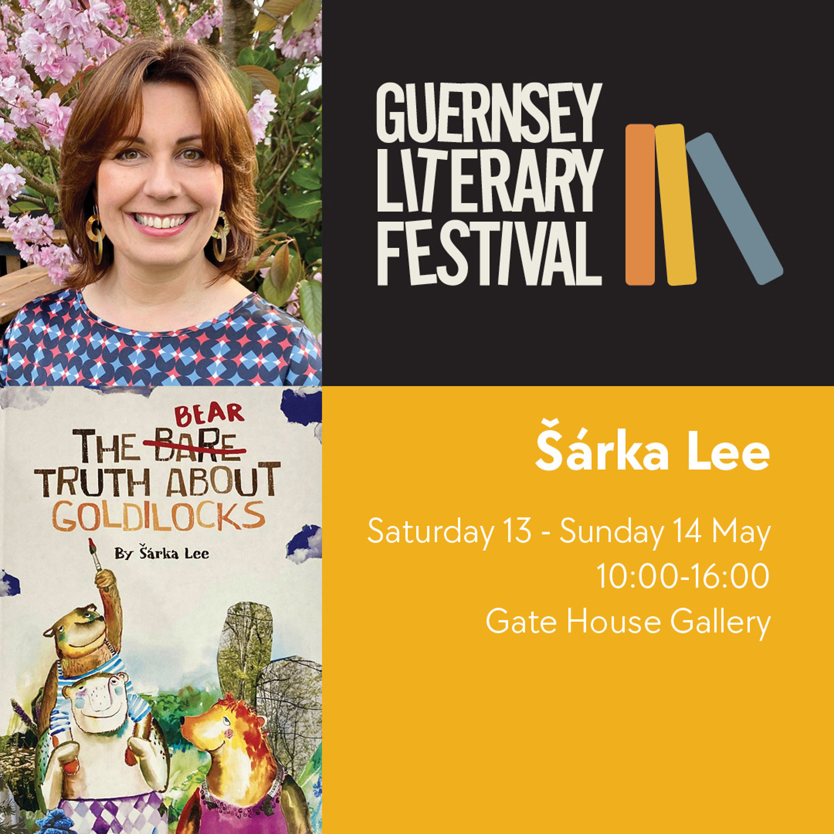 Šárka Lee - Extraordinary Adventures - Guernsey Literary Festival
