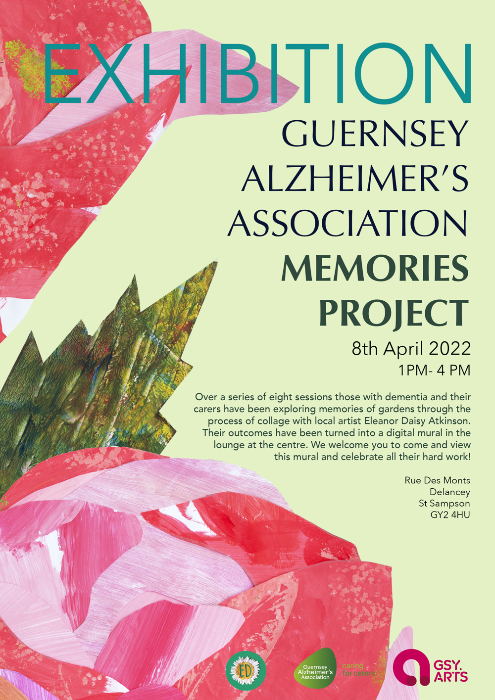 Poster for Guernsey Alzheimer's Association Memories Project