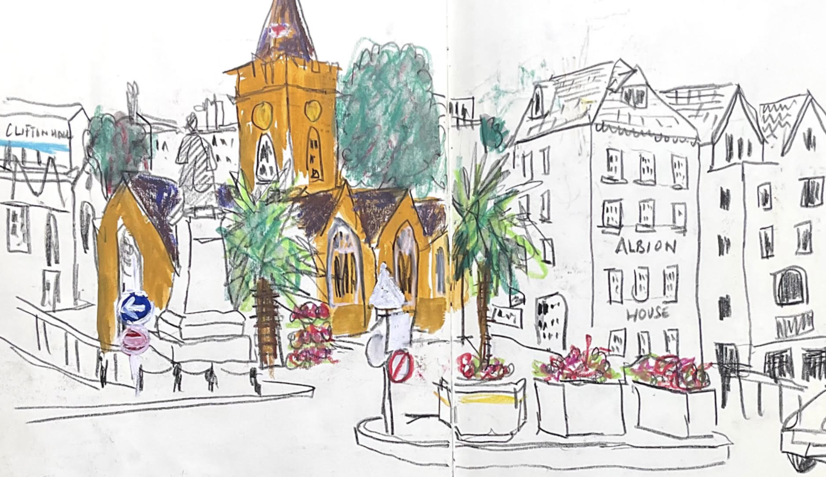 The St Peter Port Sketch Club Exhibition