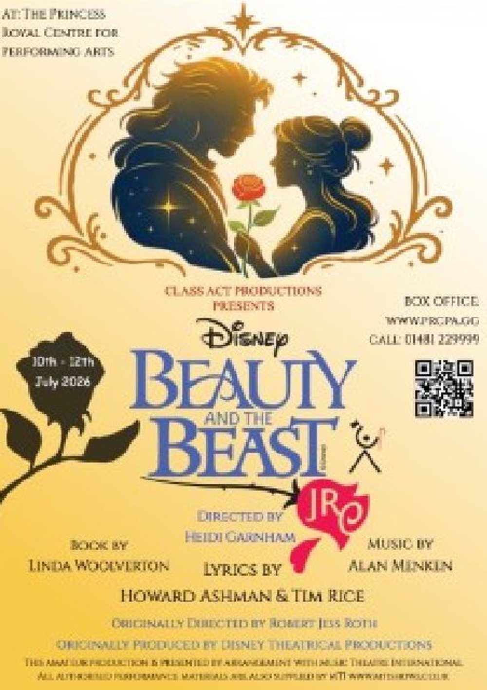 Poster for Beauty and the Beast JR