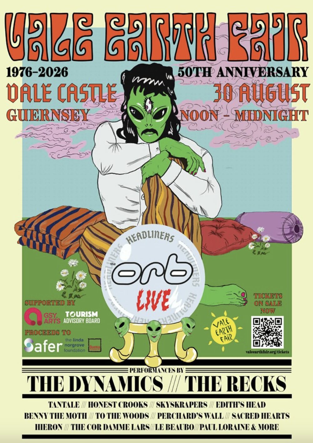 Poster for Vale Earth Fair 2026 - 50th Anniversary