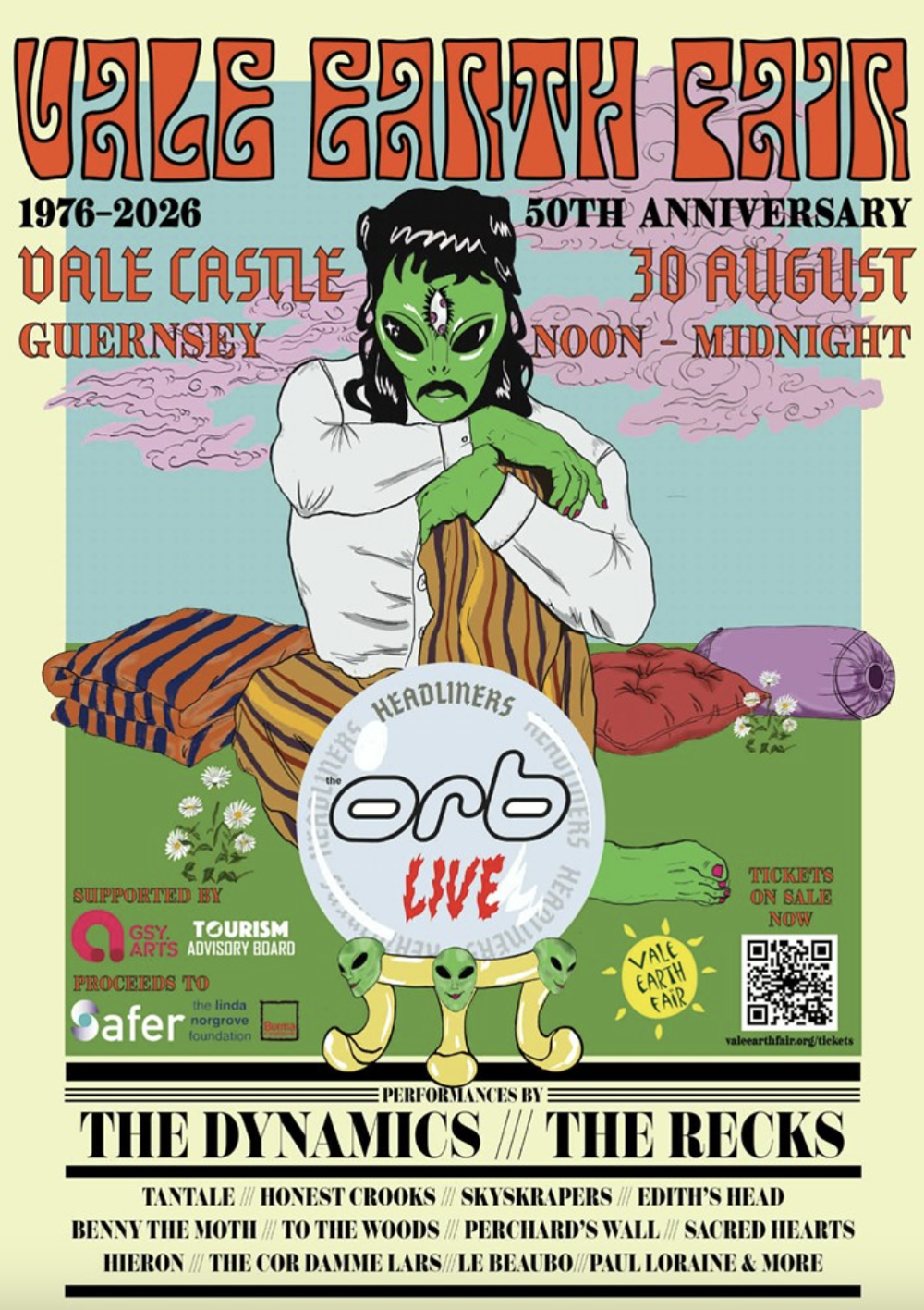 Poster for Vale Earth Fair 2026 - 50th Anniversary