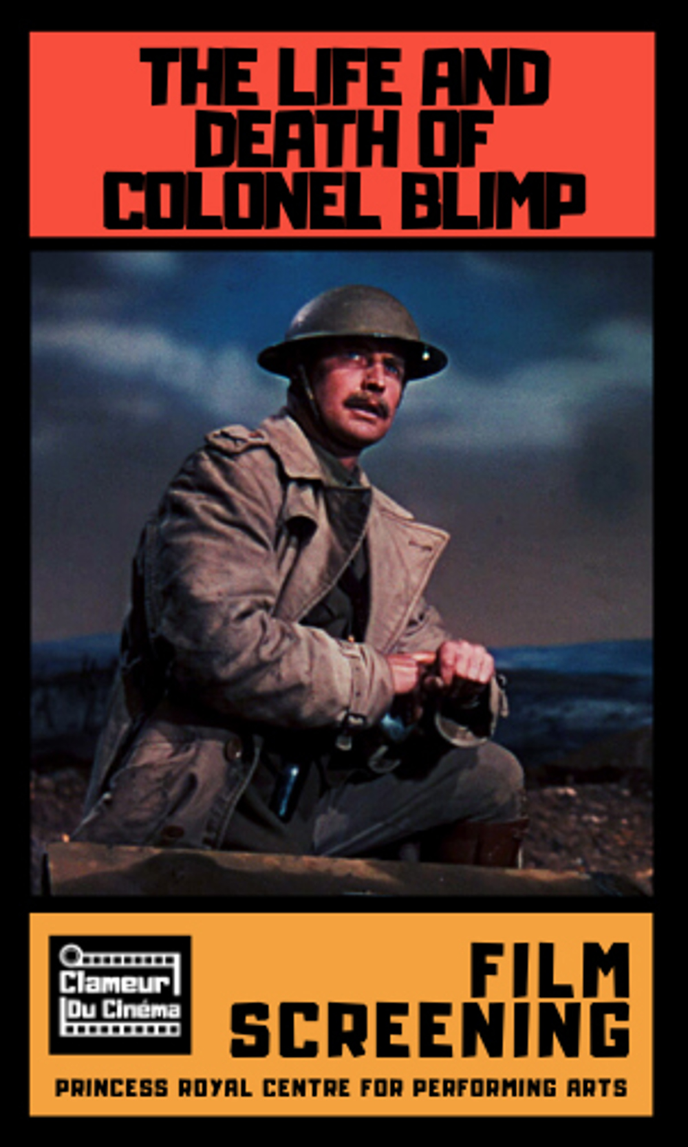 Poster for Clameur Du Cinema presents: The Life and Death of Colonel Blimp