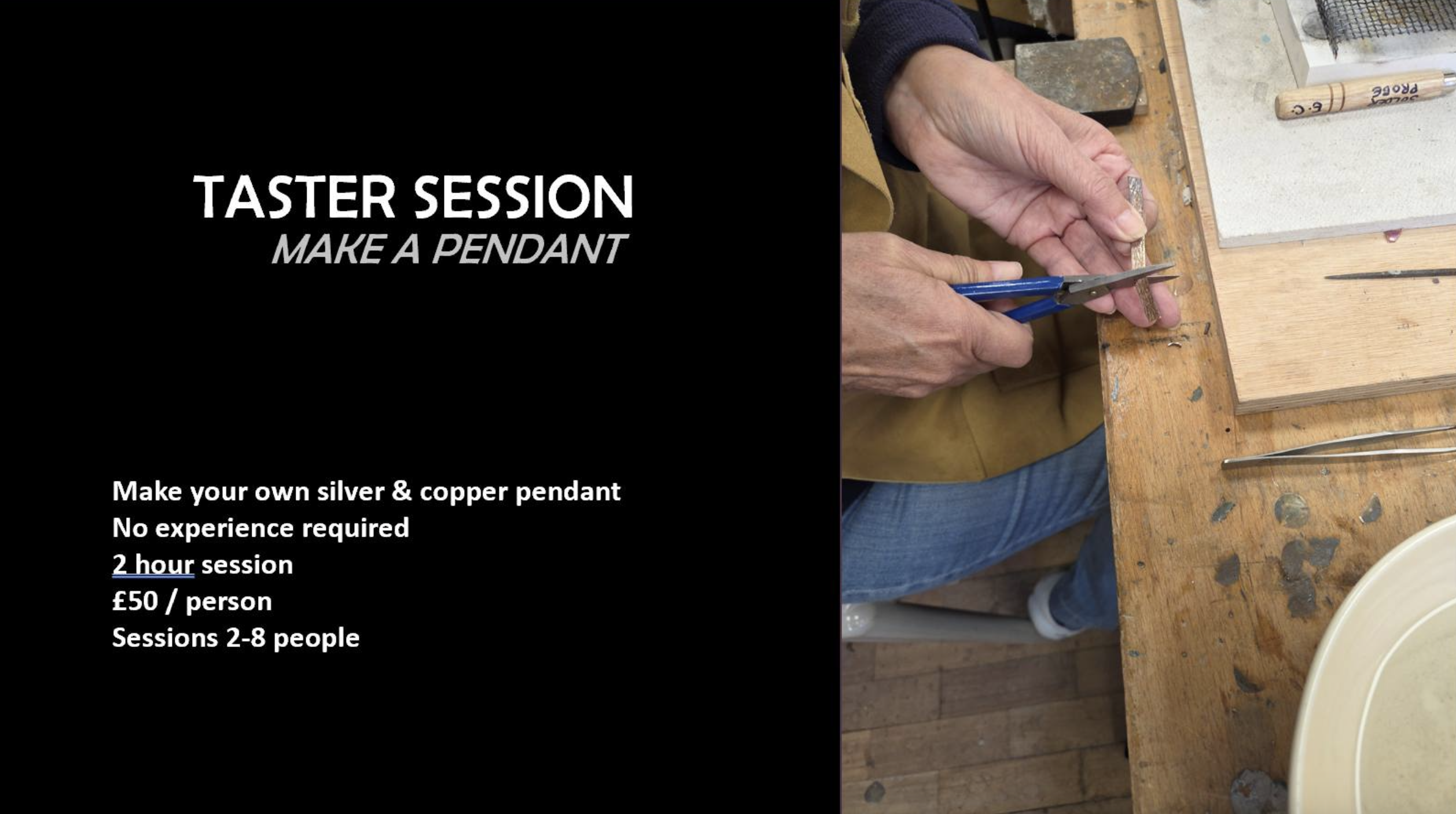 Make a pendant! Taster session