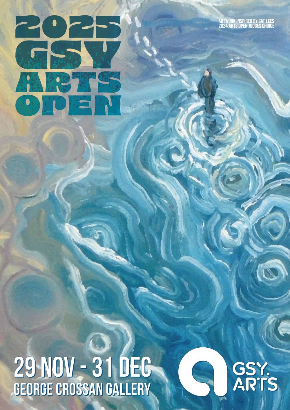 Poster for 2025 Guernsey Arts Open