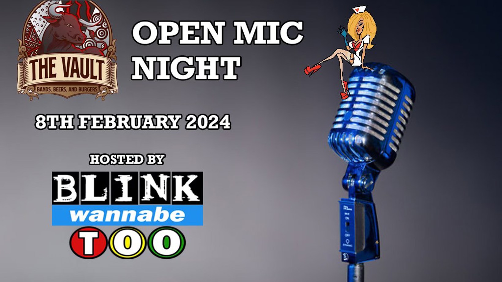 Open Mic: Hosted by Blink Wannabe Too