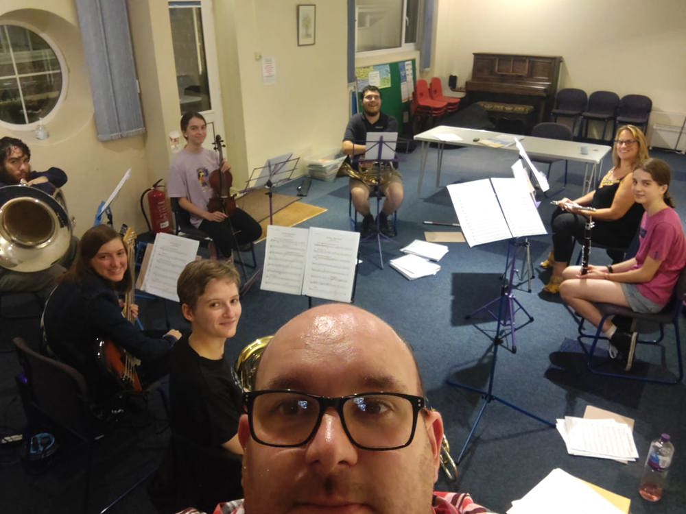 Poster for The Orchestra People Open Rehearsal