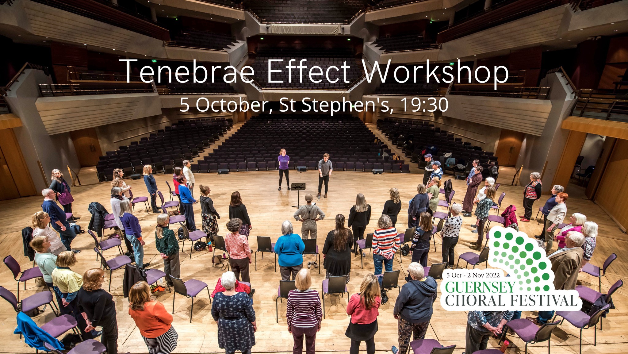 Tenebrae Effect Voice Workshop - Guernsey Choral Festival