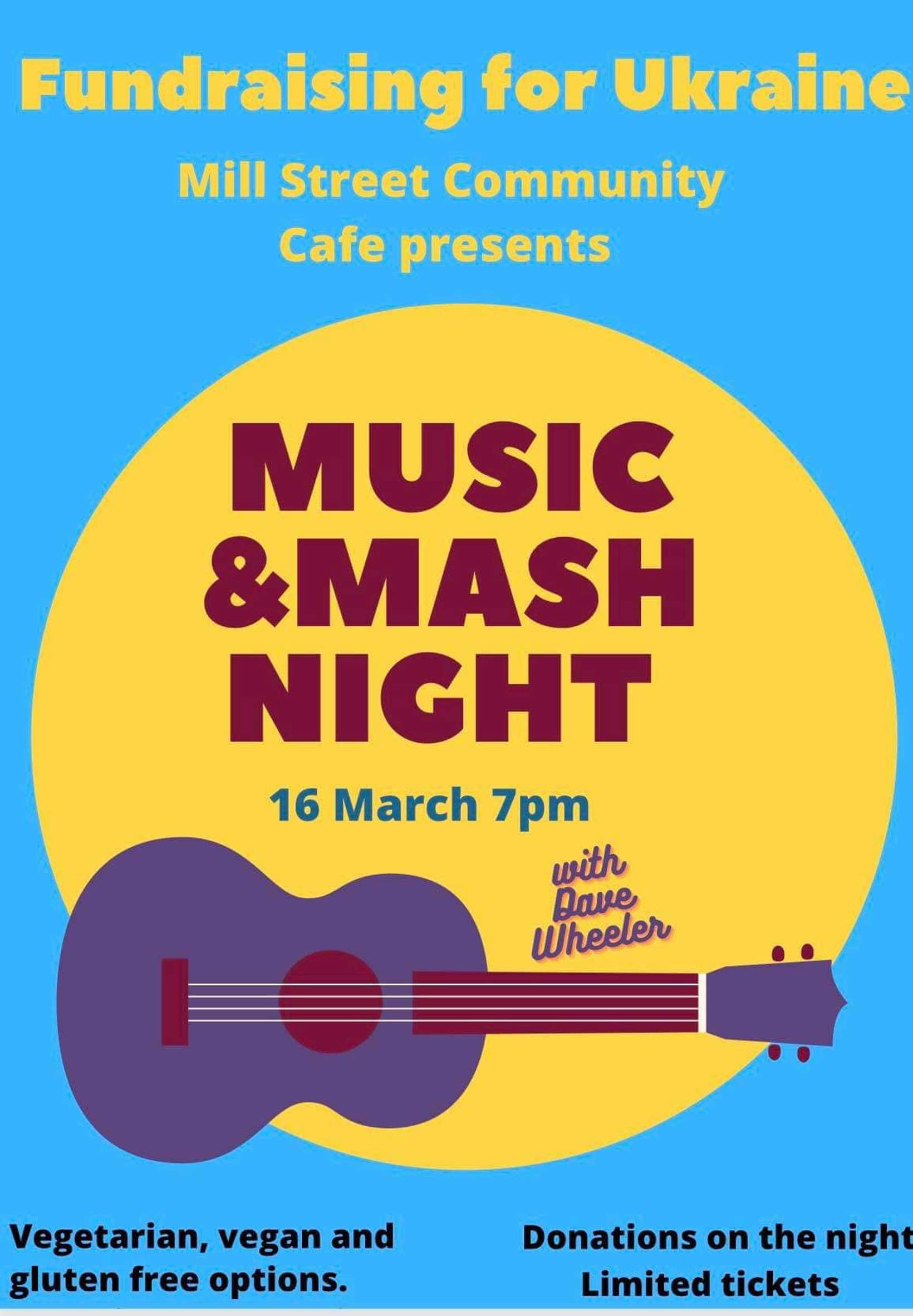 Music & Mash Night - Fundraising for Ukraine