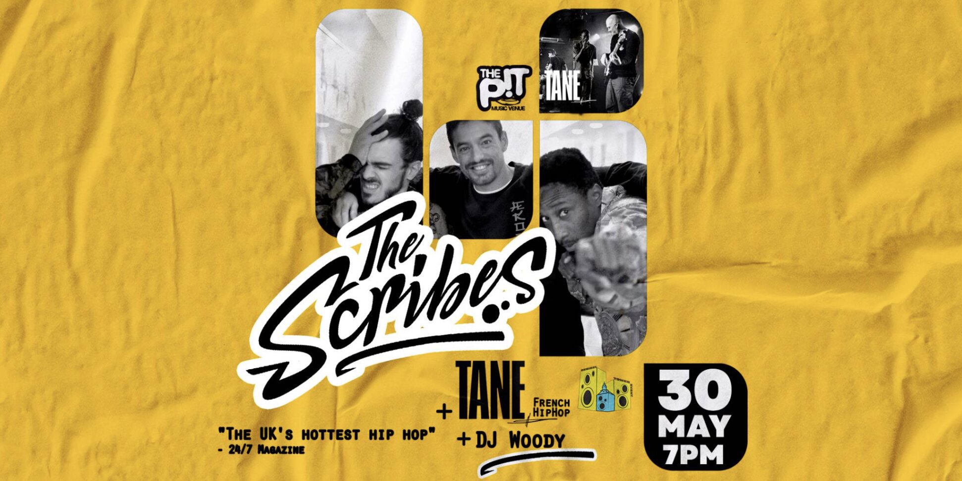 THE SCRIBES, WITH TANE