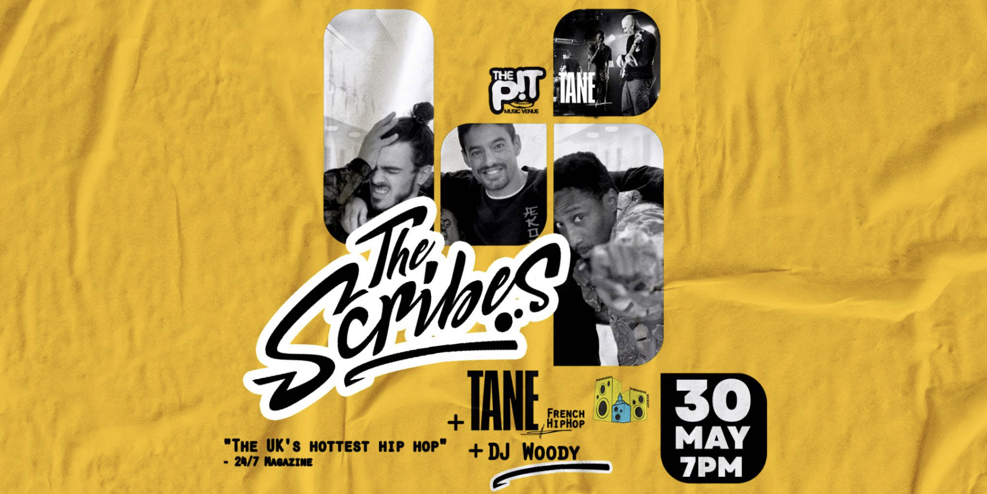THE SCRIBES, WITH TANE