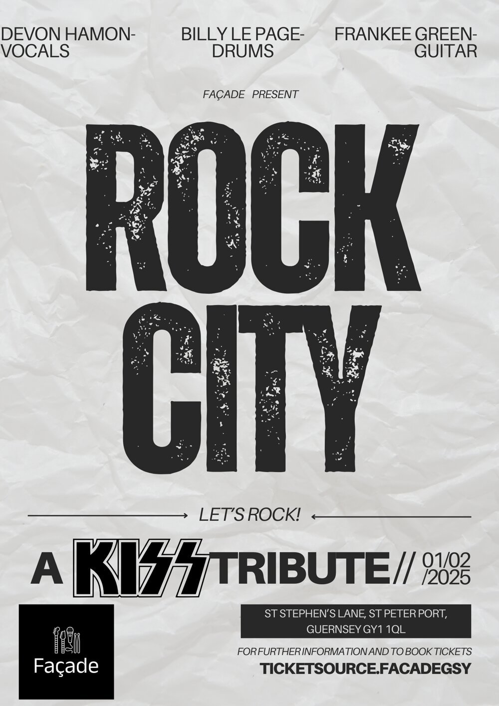 Poster for Façade presents: Rock City