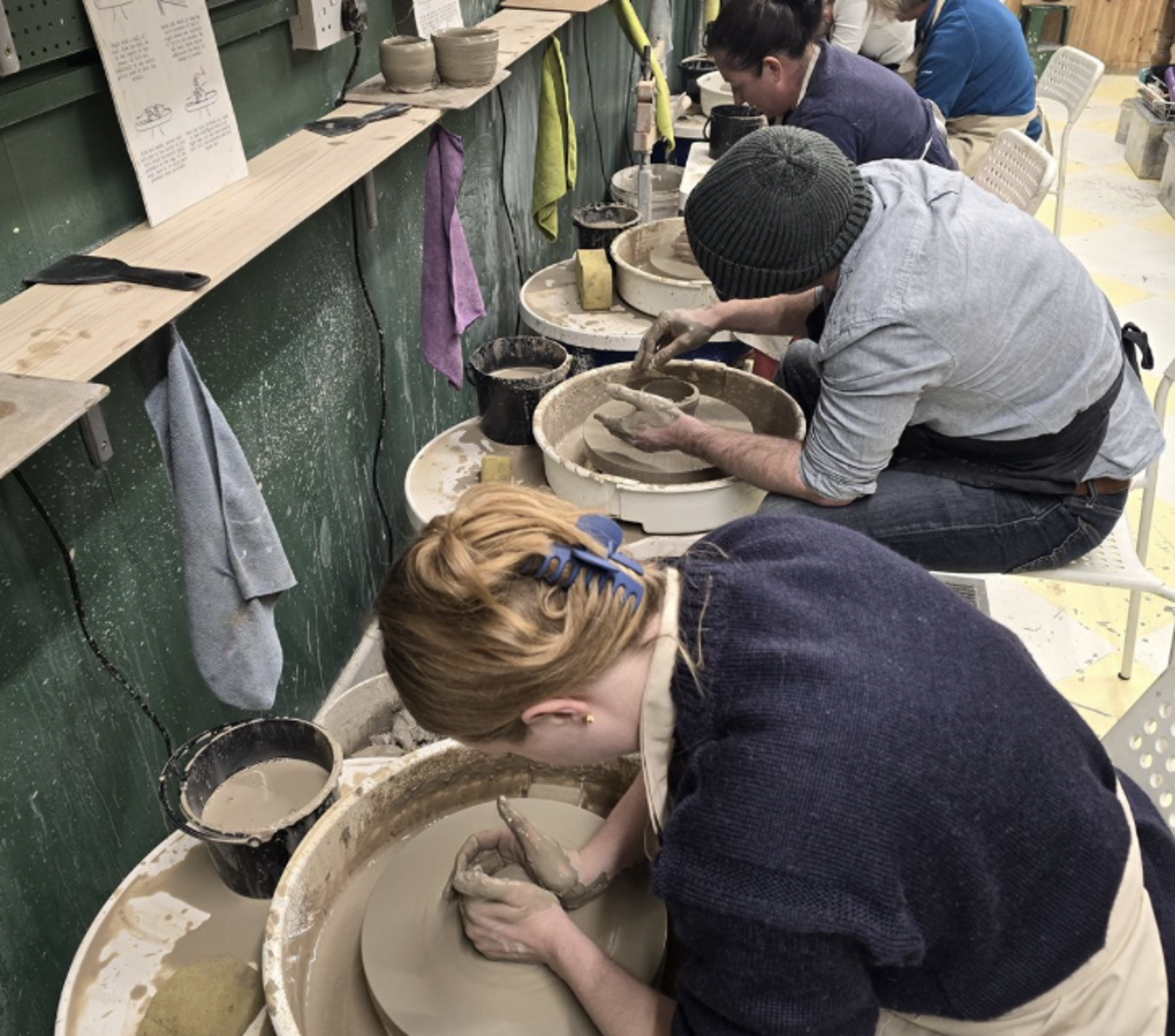 Saturday Afternoon Pottery Wheel Classes
