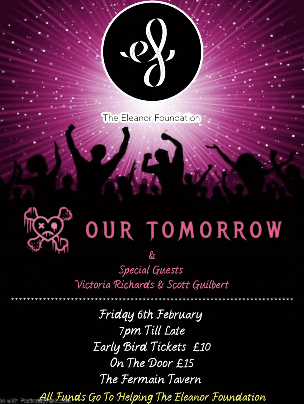 Poster for The Eleanor Foundation presents Our Tomorrow & Guests