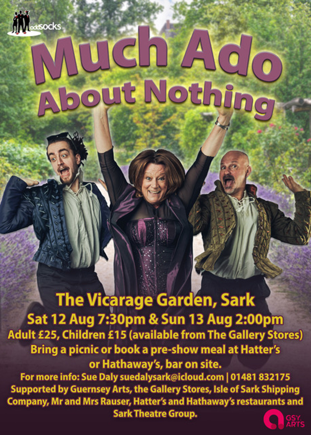 Poster for Oddsocks Presents: Much Ado About Nothing