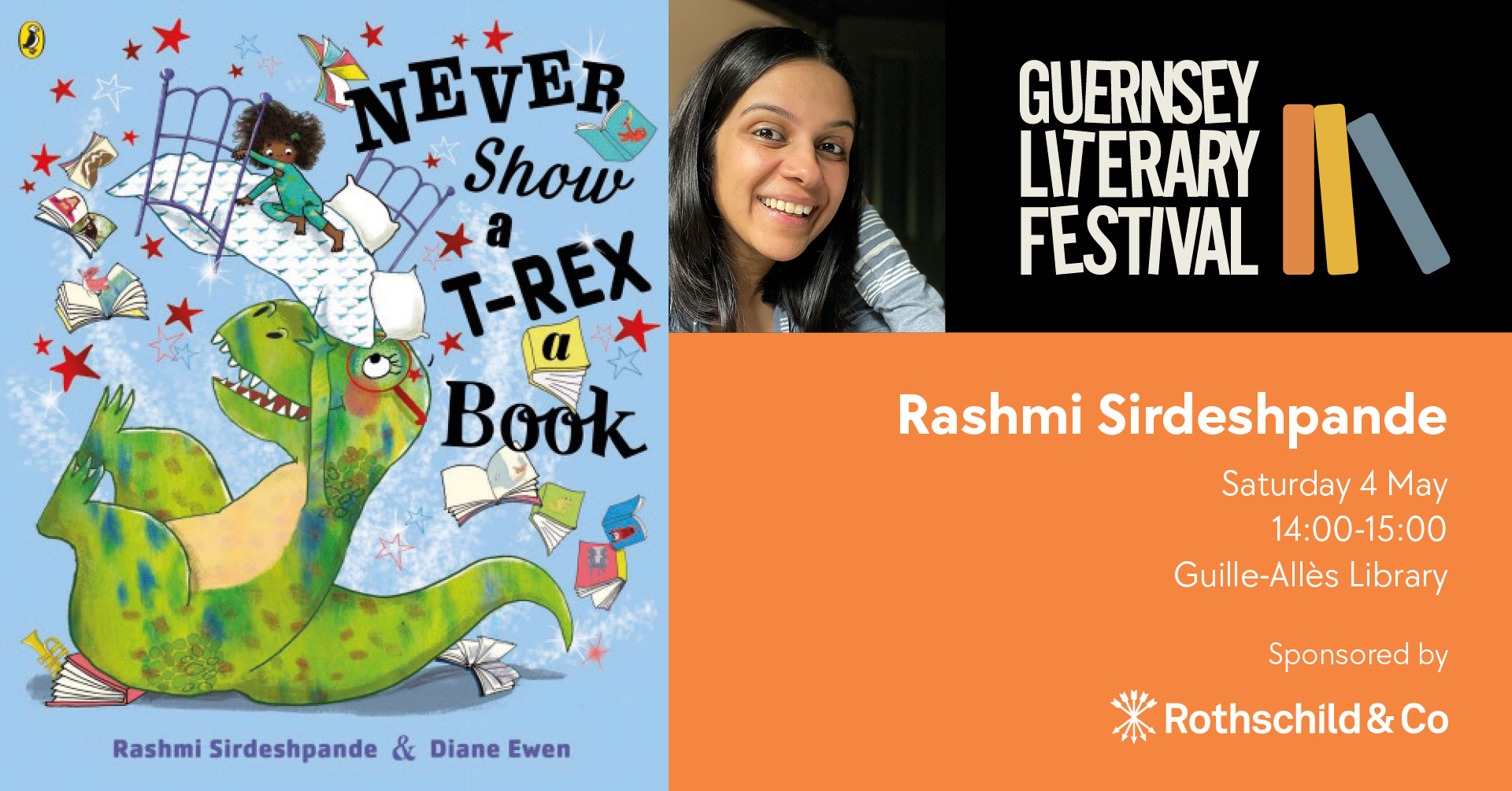 Rashmi Sirdeshpande: Never Show a T-Rex a Book