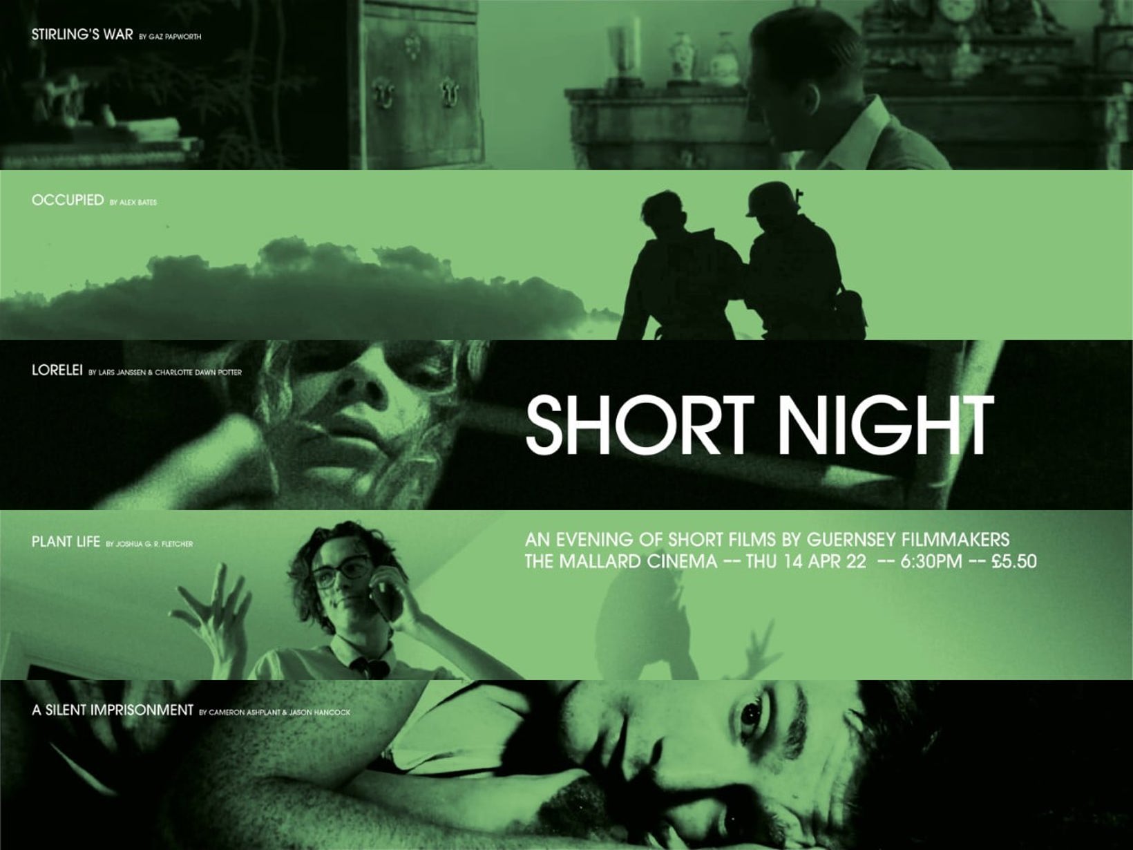 Short Night: An Evening of Short Films by Guernsey Filmmakers