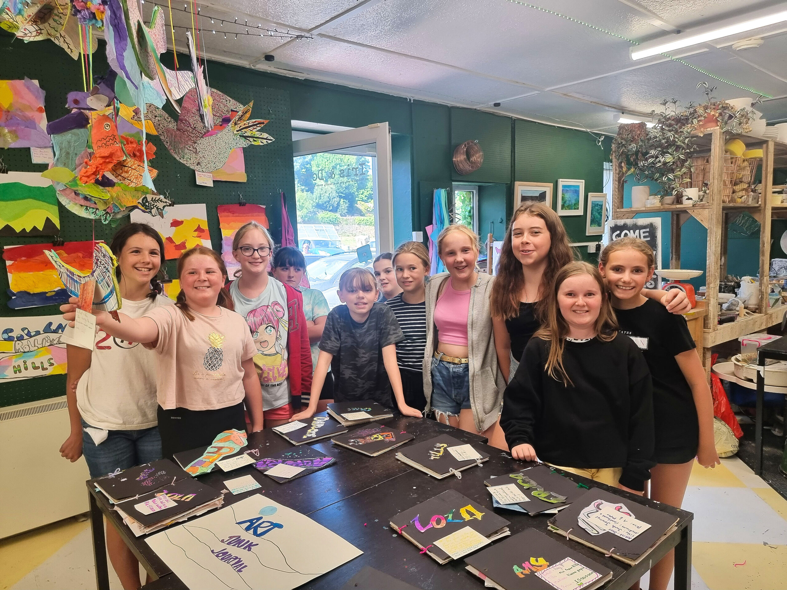 Summer Holiday Art Club | Iris & Dora