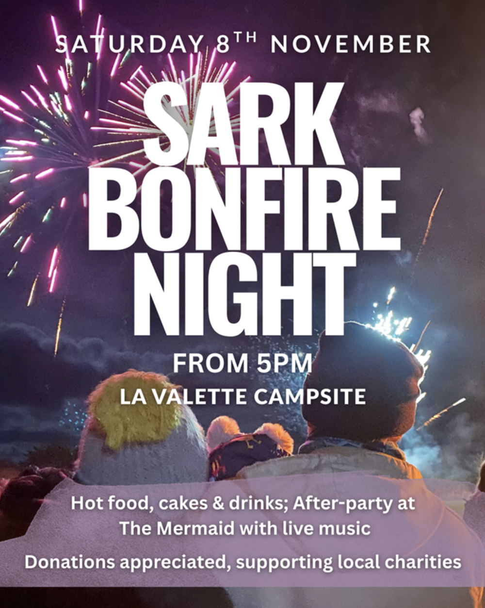 Poster for Sark Bonfire Night