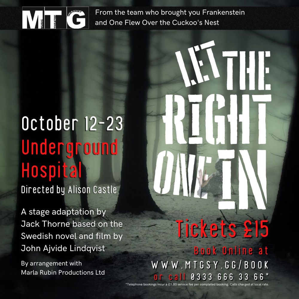 Poster for MTG presents Let The Right One In