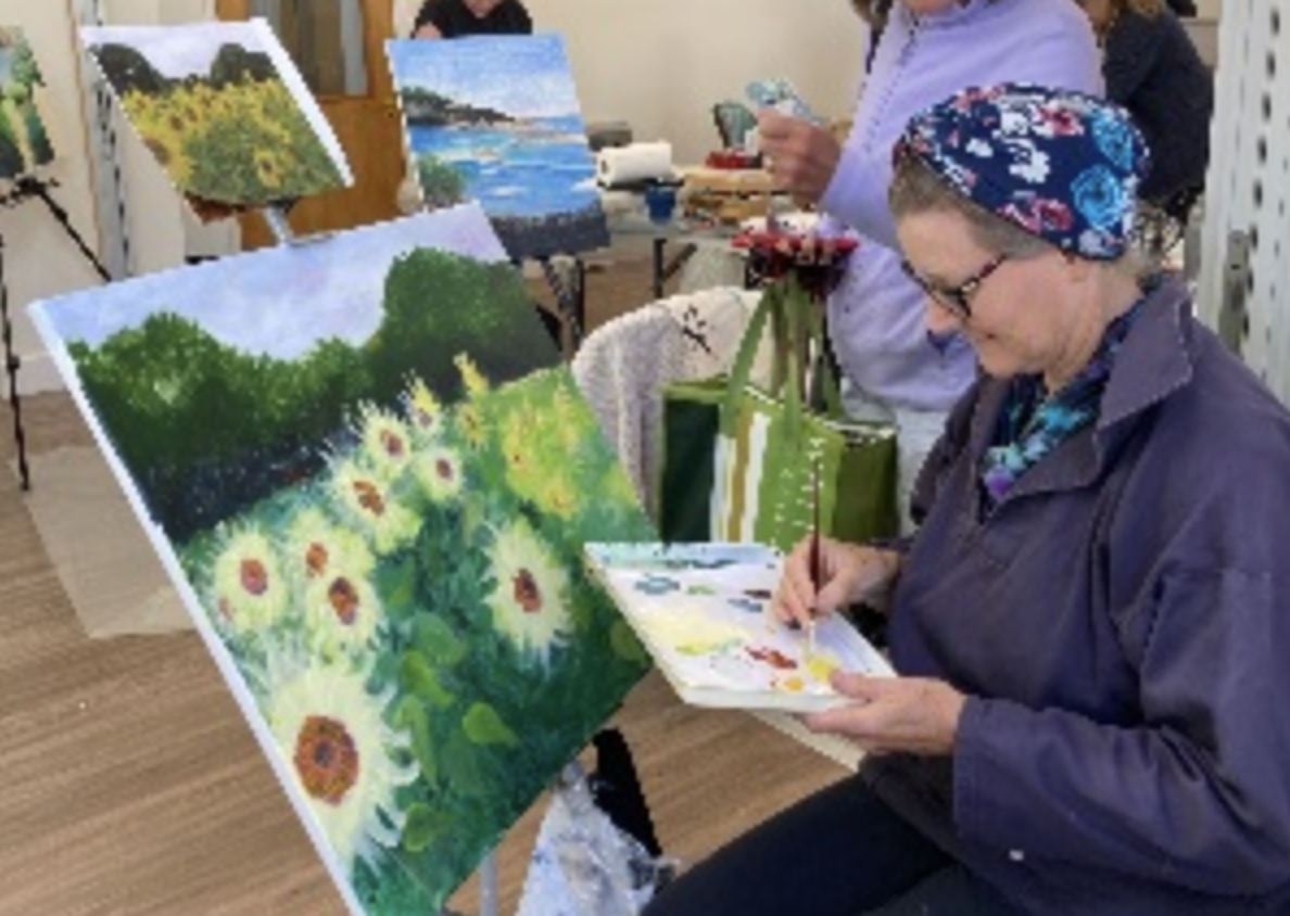 FREE Demonstration of painting and sketching with the Sarnia Arts & Crafts Club's Thursday 'Hut' Group